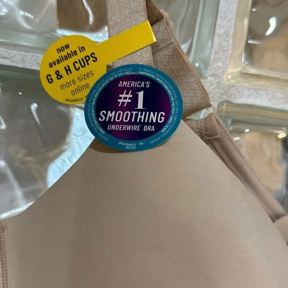 NWT Vanity Fair beauty back 44 Dsmoothing underwire bra - Picture 4 of 6